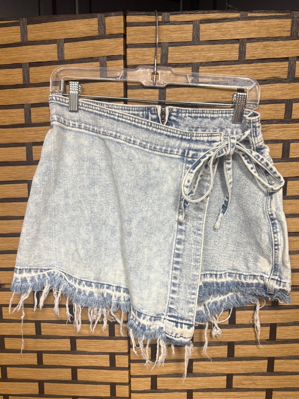 SO denim skort size 9